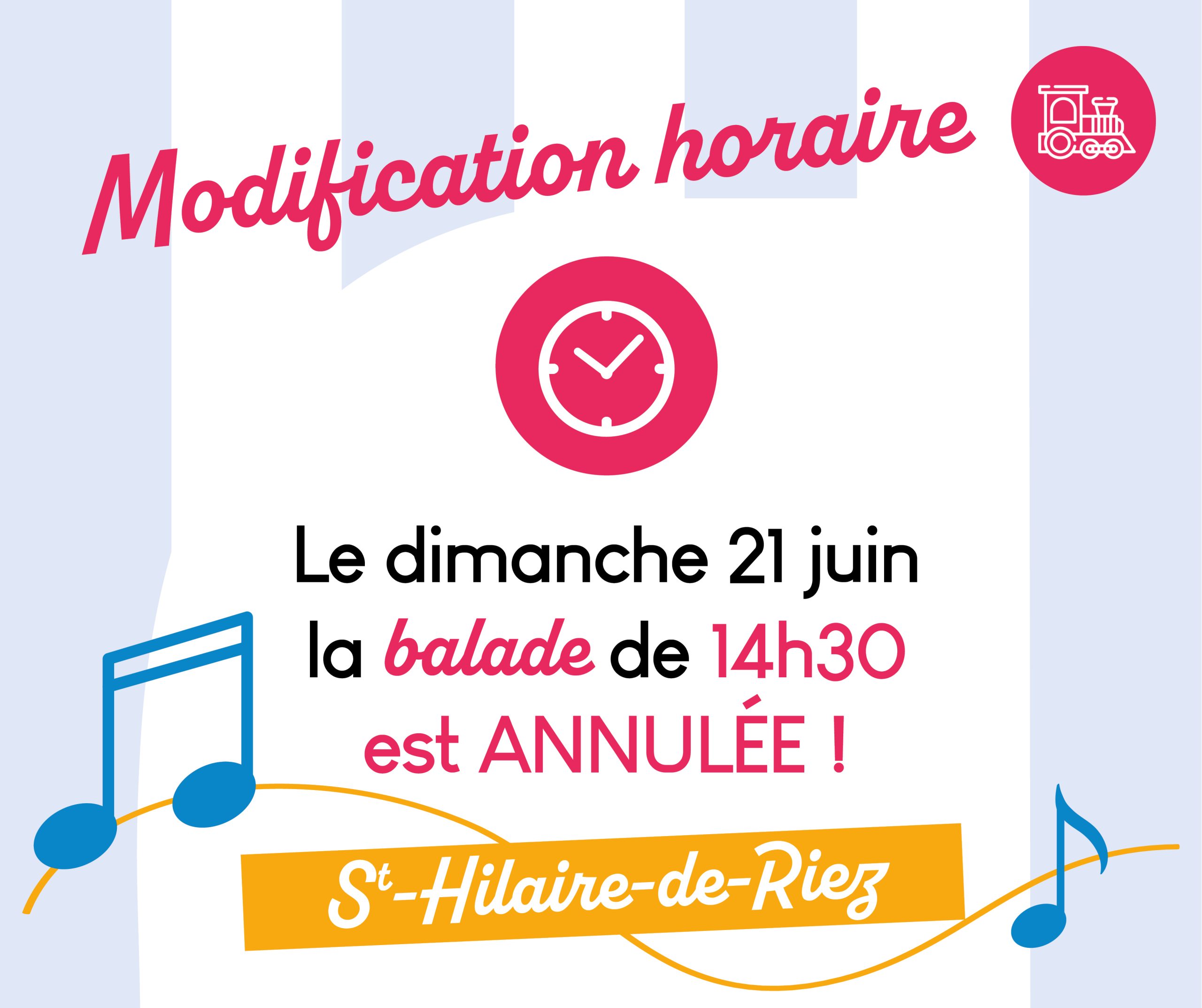 INFO IMPORTANTE – DIMANCHE 21 JUIN 2026